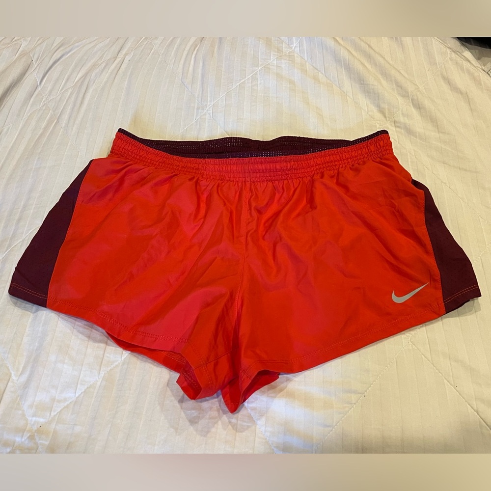 Nike Women's Dri Fit Running Shorts, size Large, EUC